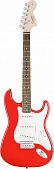 Fender Squier Affinity Strat LRL RCR электрогитара Stratocaster, цвет красный