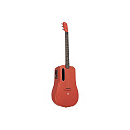 Lava ME 3 38 Red  трансакустическая гитара с чехлом, 38", цвет красный