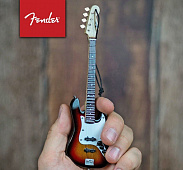 Fender® Christmas Ornament 6' Sunburst Jazz Bass сувенирная гитара Fender Jazz Bass, цвет санберст