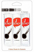 Vandoren Juno 2.0 3-pack (JCR012/3)  трости для кларнета Bb №2.0, 3 шт.