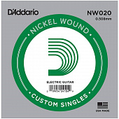 D'Addario NW020 струна одиночная для электрогитары