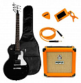 Orange Guitar Pack (12L) Black набор гитарный, черная гитара