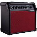 Line 6 Spider V 20 Red Edition моделирующий гитарный комбоусилитель, цвет черный с красной сеткой, 20 Вт