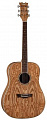 Dean AX DQA GN акустическая гитара, дредноут, цвет натуральный