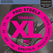 D'Addario EPS170S струны для бас-гитары Pro Steel 45-100