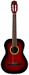 Rockdale Classic Life Red классическая гитара красного цвета, чехол в комплекте
