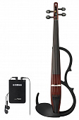 Yamaha Silent YSV104 BR  электроскрипка с пассивным питанием, 4 струны, коричневая