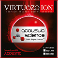Virtuozo 00210.ION набор 6 струн для акустической гитары, 010-047
