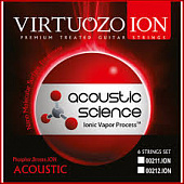 Virtuozo 00210.ION набор 6 струн для акустической гитары, 010-047