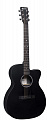 Martin OMC-X1E-01  электроакустическая гитара фолк с чехлом, цвет натуральный