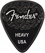 Fender Wavelength 351 HVY 6 PK Black медиатор, жесткий