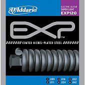 D'Addario EXP-120 струны для электрогитары с полимерным покрытием, 9-42