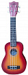 Kaimana UK-21 CS укулеле сопрано, цвет оранжевый санбёрст