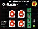 Stagemaker 52861505 SC4SR  4-х канальный контроллер Rigger в кейсе