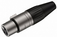 Roxtone RX3FP-NT разъем cannon кабельный, цвет серебро