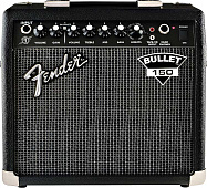 Fender BULLET 150 DSP гитарный комбо 15Вт, блок цифровых эффектов, 1 х 8-, 2 канала