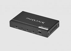 AVCLINK SP-12HE усилитель-распределитель HDMI сигнала. Входы: 1 x HDMI. Выходы: 2 x HDMI. Максимальное поддерживаемое разрешение: 4K@60Гц (4:4:4). Максимальная скорость передачи данных: 18 Гбит/с. Управление EDID: режим STD (1080p) и режим TV (копиро