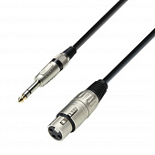 Adam Hall K3 BFV 0300  микрофонный кабель XLR "мама" - 6.3 Jack stereo, длина 3 метра