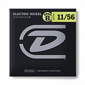 Dunlop Electric Nickel Performance+ DEN1156DB  струны для электрогитары, Drop B, никель 11-56