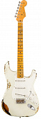 Fender 1955 Hardtail Stratocaster Time Capsule электрогитара Custom Shop, цвет белый блонд