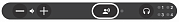 Shure MXC605-ACC-SPK накладка с кнопкой Речь для пульта MXC605, 10 шт.