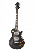 Gibson 2012 Les Paul Standard Premium Plus Finish Trans Black электрогитара с кейсом, цвет прозрачный чёрный санбёрст