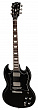 Gibson 2019 SG Standard Ebony электрогитара, цвет черный, в комплекте кейс
