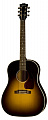 Gibson J-45 Standard Vintage Sunburst + Case электроакустическая гитара с кейсом, цвет санбёрст