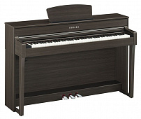 Yamaha CLP-635DW клавинова, 88 клавиш, цвет темный орех