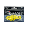 BlackSmith Teardrop Picks TDP010YW-H Heavy 1.0mm Yellow  упаковка медиаторов, delrin, 1.0 мм, 12 шт. желтые