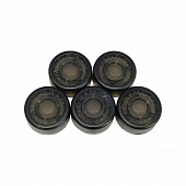 Mooer FT-BK  упаковка "крышек" для кнопок педалей, 5шт. Цвет чёрный