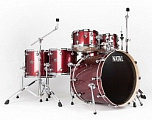 Natal KAR-UF22-RDS Arcadia Drum Set UF22 Pack With Hardware Red Sparkle ударная установка из 5-ти барабанов со стойками, цвет искристый красный