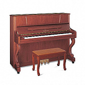 Yamaha U10F SDW пианино 121 см, цвет тёмный орех, сатинированное, с банкеткой