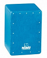 Meinl NINO955B деревянный шейкер в форме мини-кахона, цвет синий