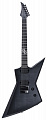 Solar Guitars E1.6FBB  электрогитара, форма Explorer, цвет черный, чехол в комплекте