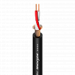 Roxtone MC230/100 Black симметричный микрофонный кабель из бескислородной меди на картонной катушке катушке(100м), 95% экранирование (Спираль из медной проволоки: 80x0,10мм)  D 6.3мм, AWG: 22. Цвет: Черный. Температурный режим эксплуатации: -20/+70
