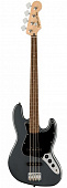 Fender Squier Affinity Jazz Bass LRL CFM бас-гитара, цвет серый металлик