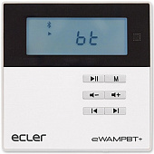 Ecler eWAMPBT  усилитель компактный настенный со встроенным медиаплеером (слоты для USB и SD карт), FM тюнером, Bluetooth ресивером