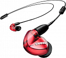 Shure SE535LTD+BT2-EFS беспроводные внутриканальные Bluetooth наушники, цвет красный