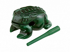 Meinl NINO515GR гуиро в форме лягушки, большой, цвет зелёный