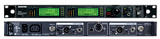 Shure UR4D+ двухканальный приемник радиосистемы UHF-R с возможностью каскадирования 