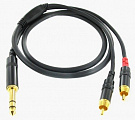 Cordial CFY 0.9 VCC аудио кабель, 0.9 метров, цвет черный