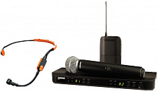 Shure BLX1288E/SM31 радиосистема с головным микрофоном SM31FH и ручным передатчиком SM58