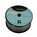 American DJ AC-DMXD5/100R  DMX кабель 0.25 мм2, жилы изолированные в общем медном экране + алюминиевая фольга, в общей ПВХ. O5.4мм; цвет: черный. В катушке 100м