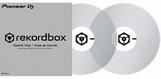 Pioneer RB-VD1-CL тайм-код пластинки для rekordbox DVS, прозрачные (пара)