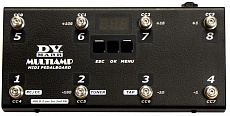 DV Mark MultiAmp MIDI Pedalboard педаль управления процессором Multiamp, 8 кнопок