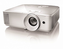 Optoma EH334 проектор Full 3D;DLP, Full HD(1920x1080), 3600 ANSI Lm, 20000:1,16:9; TR=1.47:1-1.62:1; HDMI (1.4a 3D support) + MHL; VGAx1; Composite; AudioIN x1; VGA Out; Audio Out 3.5mm; RS232; USB-A (Power 1.5A);10Вт;27 dB; 2.91 kg (E1P1A0NWE1Z1)