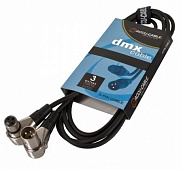 American DJ AC-DMX3/1,5 кабель DMX, XLRF - XLRM