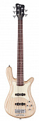 Warwick Streamer CV 5 Natural Satin  5-струнный бас Pro Series Teambuilt, цвет натуральный