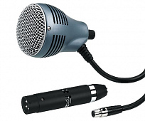 JTS CX-520/MA-500 инструментальный микрофон с адаптером mini XLR 4pin - XLR 3pin